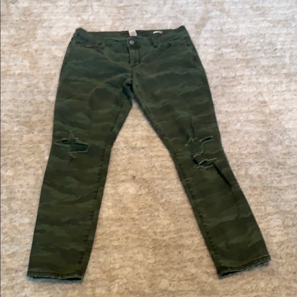 Camo Print Jegging